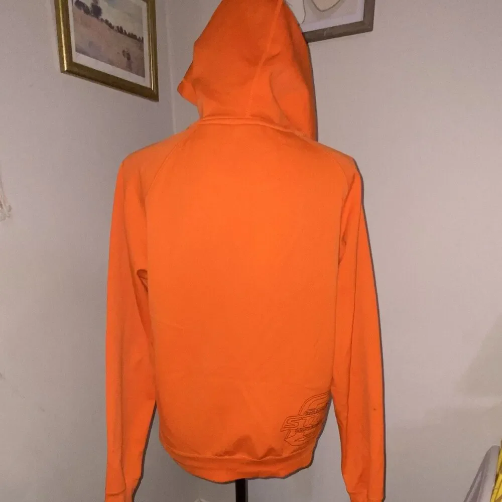 Nike Oklahoma State Cowboys Orange/Black Full Zip Hoodie Sweatshirt M NCAA